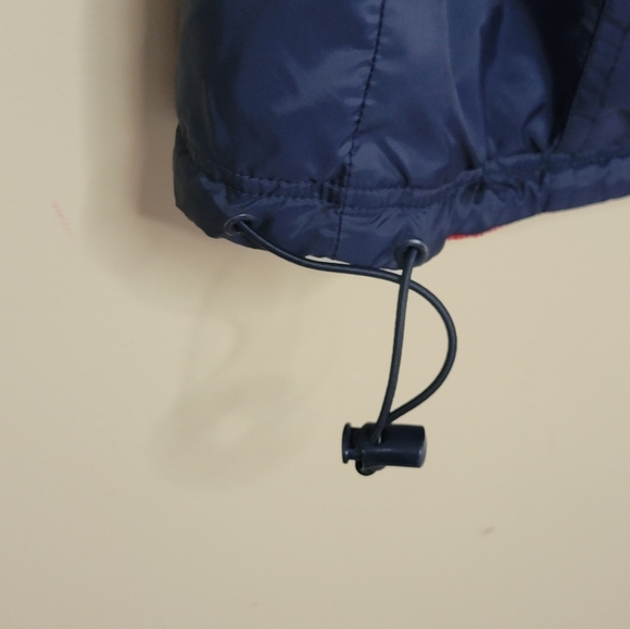 Vintage Ferruche | Reversible Red Fleece /Navy Nylon Full Zip Jacket Size XL - Picture 4 of 12